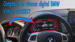 Installation Compteur Digital BMW X1  Guide Complet et Présentation [upl. by Darnell]