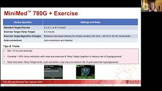 Dessi Legend on how to manage exercise with type 1 diabetes when using an AID System [upl. by Zaob]