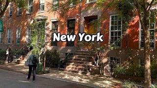 Greenwich Village 4k Morning Walk New York City [upl. by Seumas168]