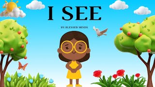 I SEE READING PRACTICE STORYTELLING QUESTIONS AND ANSWERS FOR KIDS BLESSED MINDS [upl. by Haelhsa]