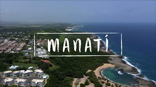 Manatí Playa Mar Chiquita 🇵🇷 Puerto Rico 🇵🇷  4K Drone Video [upl. by Kallman752]