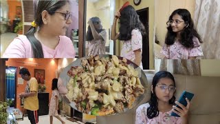 My daughters morning to night routine during half yearly exam bengalivlog [upl. by Eesac]