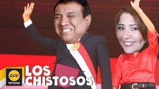 Los Chistosos│Nadine no postulará a la presidencia [upl. by Amian401]