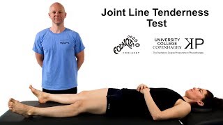 Joint Line Tenderness Test [upl. by Drarehs358]