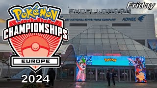 Vlog Pokémon Europe International Championships 2024 Friday [upl. by Reywas]