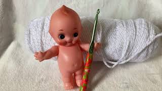 Crocheting a Kewpie Doll Angel [upl. by Setiram]