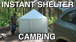 Instant Pop Up Shelter Camping [upl. by Ricketts]