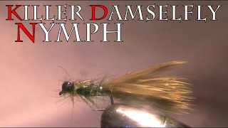 Killer Damsel Fly Nymph  Fly Tying with David Strawhorn [upl. by Seabury]