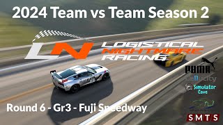 GranTurismo7 LNR TVT Season 2 2024  Round 6 Fuji Speedway [upl. by Ovatsug]