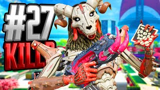 AMAZING Revenant 27 KILLS and 4800 Damage Apex Legends Gameplay Season 20 [upl. by Dopp133]