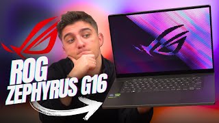 ASUS ROG ZEPHYRUS G16 İnceleme  İlk OLED ekranlı ROG [upl. by Imugem813]