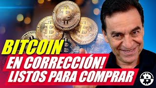 ¡Bitcoin en corrección ¡Listos para comprar [upl. by Bazil]