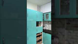 kitchen basket 🧺 model kitchen work interior Home MK model kitchen subscribe video [upl. by Aihsirt]