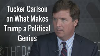 Tucker Carlson on What Makes Trump a Political Genius [upl. by Sanjay]