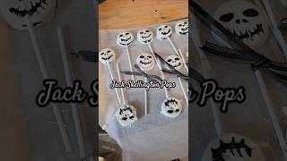 Jack Skellington Pops thisishalloween halloweentreat Halloween poormanscomfortfood spookytreat [upl. by Barbabas23]