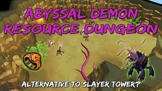 New Abyssal Demon Resource Dungeon Runescape 3 [upl. by Iy]