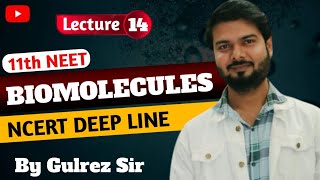 L14BIOMOLECULES LACTOSE SUCROSE AND POLYSACCHARIDE NEET11th [upl. by Ahseila]