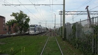 HTM RandstadRail 4 De Uithof  Haagse Markt  Den Haag HS  LansingerlandZoetermeer  4016  2019 [upl. by Hakceber623]