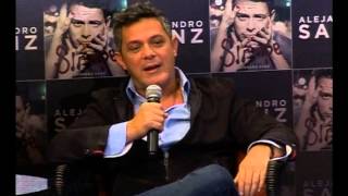 Alejandro Sanz  Conferencia de prensa Argentina 2015 [upl. by Leahicm345]