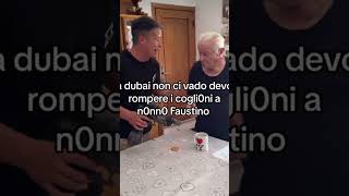 a dubai non ci vado devo rompere i coglioni a nonno faustino carlettolife nonnofaustino neiperte [upl. by Yole989]