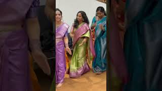 Bathukamma in Perth bathukamma traditional youtubeshorts trending festival [upl. by Buckden532]