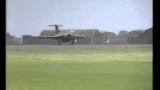 RAF Coningsby Air Show 11 June 1988  Buccaneer [upl. by Ellivnarg]