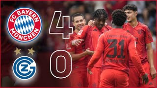 FC BAYERN 40 GRASSHOPPER CLUB ZÜRICH  ALL GOALS [upl. by Ylro]