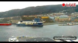 Live Webcam Bergen  Norway [upl. by Ardyce]