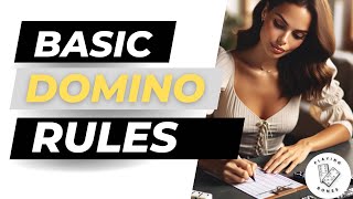 Domino Rules Double 6  Domino Game Rules for Beginners Part 1 [upl. by Goulden]