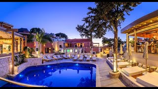 Esperides Resort Crete The Authentic Experience Costa Varnali Hersonissos Koutouloufari Greece [upl. by Aretahs]