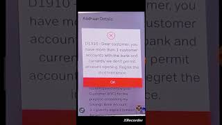 Airtel payment Bank account opening error latest update 2024 Dear Customer You have more than [upl. by Nulubez]