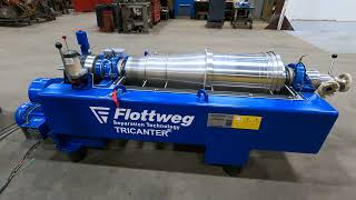 Flottweg Z4E344 Stainless Steel Tricanter Centrifuge [upl. by Corson928]