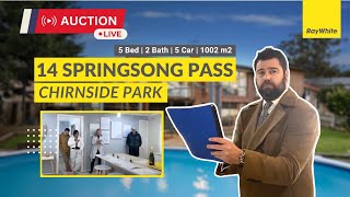 Live Auction  14 Springsong Pass Chirnside Park [upl. by Yadseut]