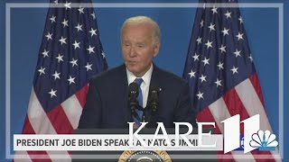 Biden talks about his meeting with Zelenskyy [upl. by Fleeman165]