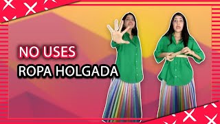 5 Errores al Usar Ropa Holgada [upl. by Holub412]