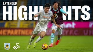 Burnley v Swansea City  Extended Highlights [upl. by Hagood]