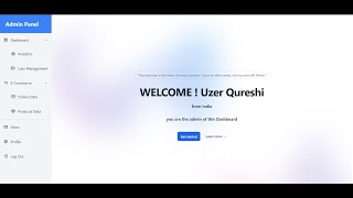 🛒ECOMMERCE FULLSTACK ADMIN PANEL [upl. by Normandy]