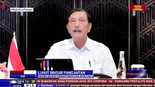 Aturan Karantina Berubah Lagi Luhut  Jadi Cuma Lima Hari [upl. by Nnadroj299]