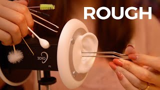 ASMR Rough Ear Cleaning No Talking [upl. by Iddo]