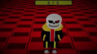 Underfell Sans Theme ROBLOX Undertale Boss Battles [upl. by Elaina]