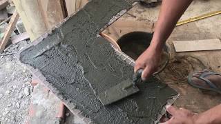 corner tile installation process DIY Tiling Made Easy [upl. by Jerrine139]