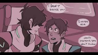 Sleepover  Klance Voltron Comic Dub [upl. by Alyehc652]