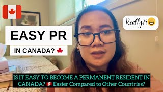 EASY TO BECOME A PERMANENT RESIDENT IN CANADA  JUST A POINT OF VIEW  POVLOG 001 [upl. by Elysee17]