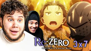 ReZERO Season 3 Episode 7 REACTION  SUBARU FOR PRESIDENT [upl. by Eissak]