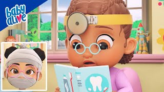 Bebé Dentistas 👶 NUEVOS episodios de Baby Alive 👶 Canal oficial de Baby Alive Dibujos animados [upl. by Ytinav]