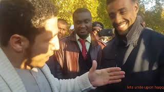 CHRISTIAN TRIED AMBUSH BR SHAMSI THEN THIS HAPPENED  SPEAKERS CORNER [upl. by Ahcsim]