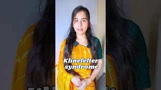 What ia Klinefelter Syndrome genetic disorder transgender genetics shortvideo biology youtube [upl. by Ainoz]