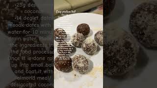 Easy protein balls [upl. by Hultin]