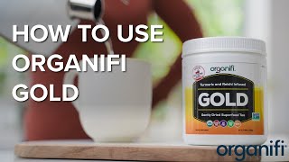 How To Use Organifi Gold [upl. by Olivie]