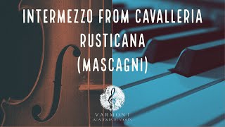 Intermezzo from Cavalleria Rusticana  Piano Accompaniment [upl. by Campbell]